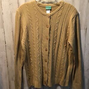 Sweater sparkly gold by Sarah Morgan size medium